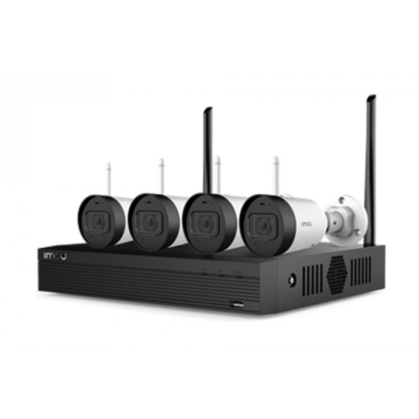 Wireless Security Cameras 4PCS with 4CH NVR Recorder